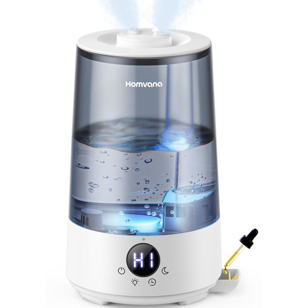 Humidifier for Bedroom Home, 3.6 L Cool Mist Top-Fill Plant, Nursery